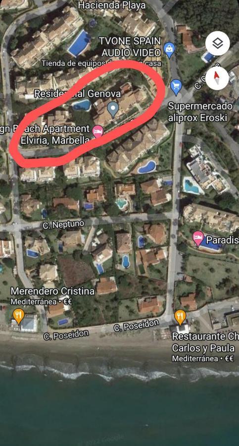 Ferienwohnung Marbella Junto Al Mar Con Gran Terraza Exterior foto